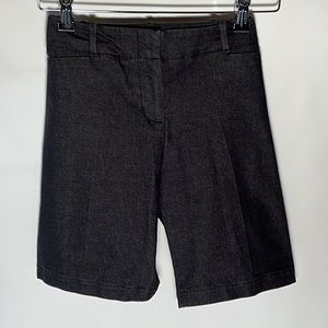 Talbots dark gray classic classy shorts size 2 petite 2P